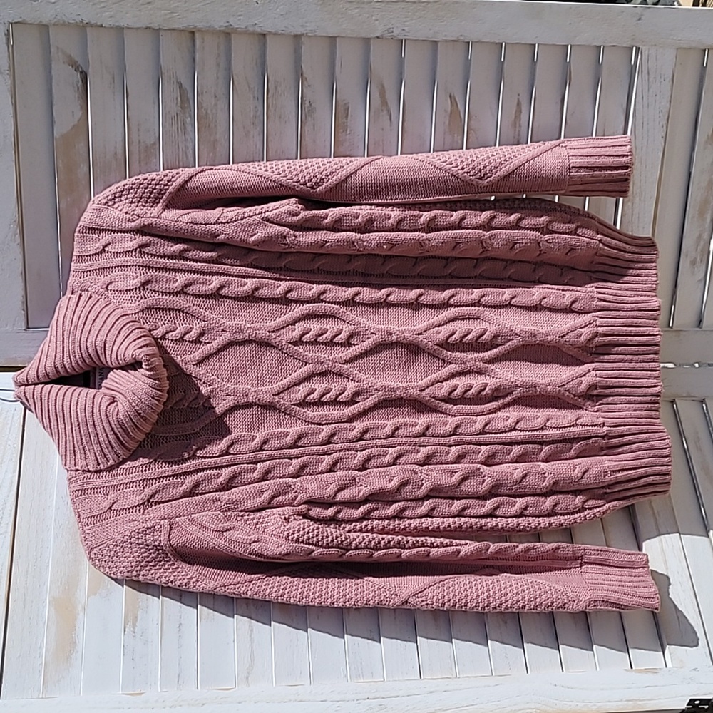 Zenana Cableknit Sweater